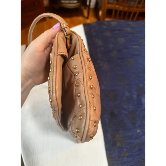 Miu Miu Brown Leather Shoulder Bag - Picture 9 of 15